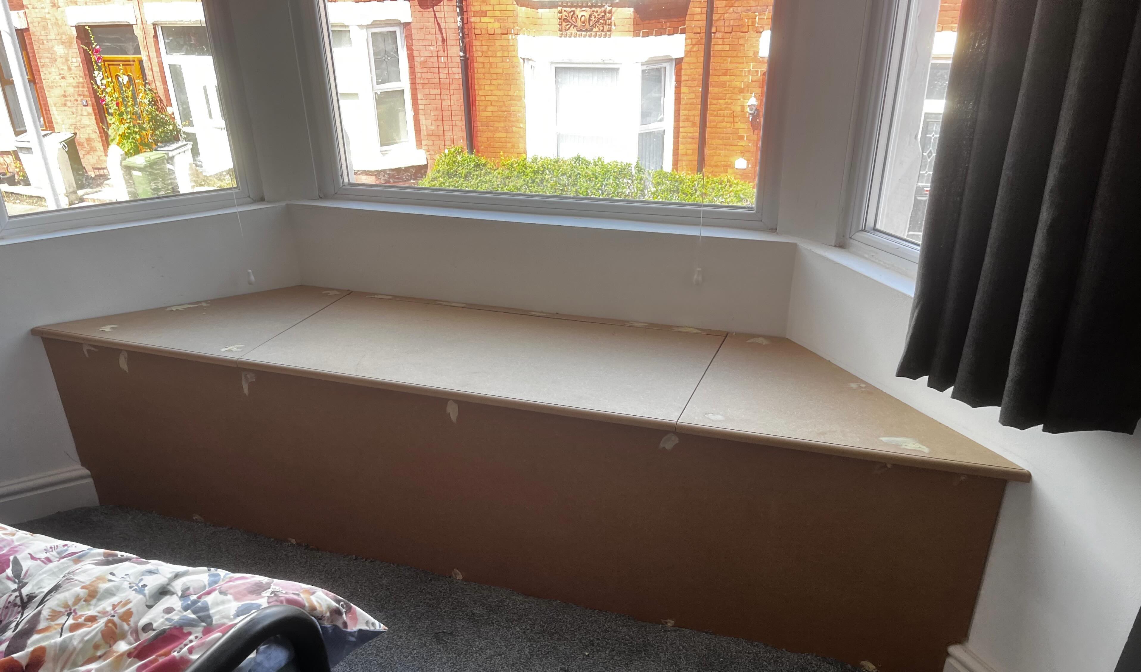 Bay Window Storage Seat